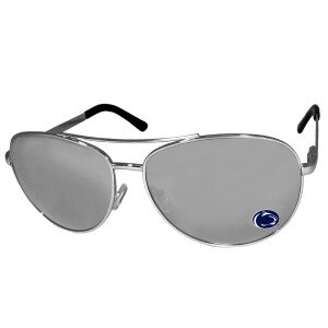 mirrored aviator sunglasses with Penn State Athletic Logo